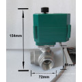 CTF-001 Válvula de esfera motorizada plástica de 2 vias para controle automático, tratamento de água